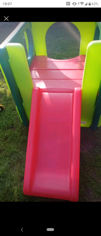 little tikes slide dismantle